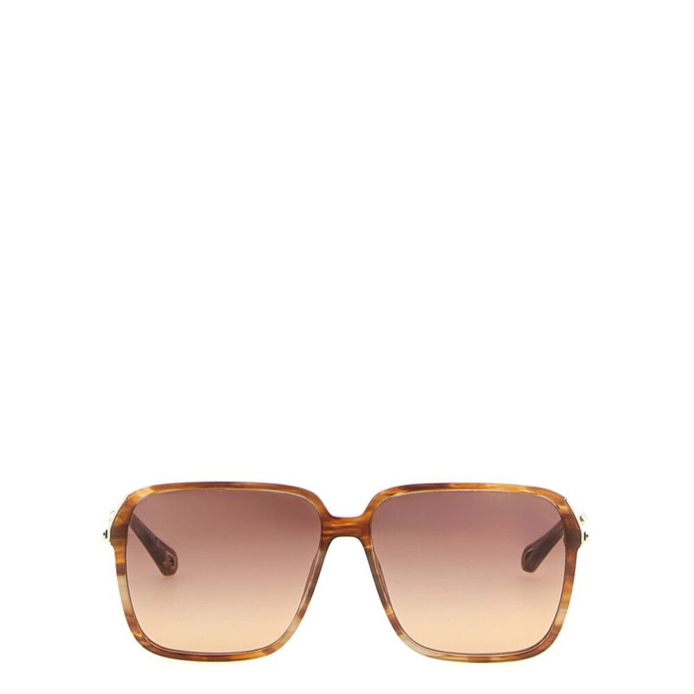 Chloé Brown Acetate Women's Sunglasses